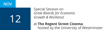 Special Session on Great Boards for Economic Growth and Resilience