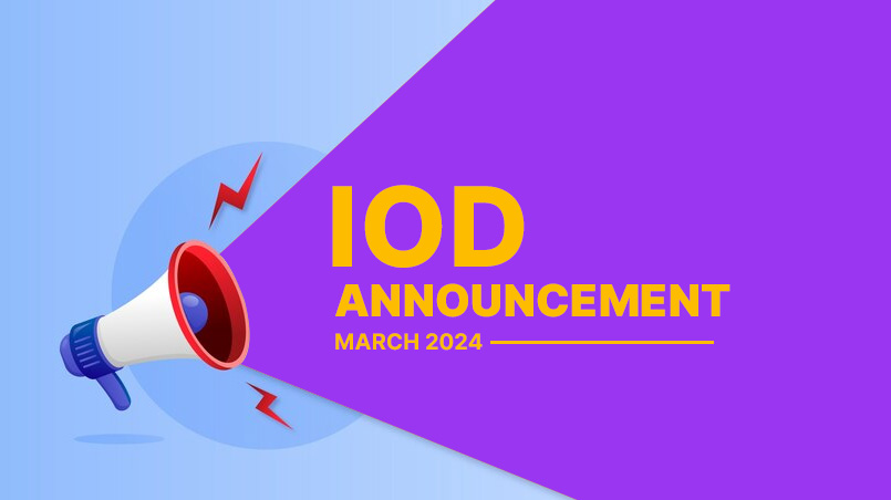 IOD Announcement March 2024