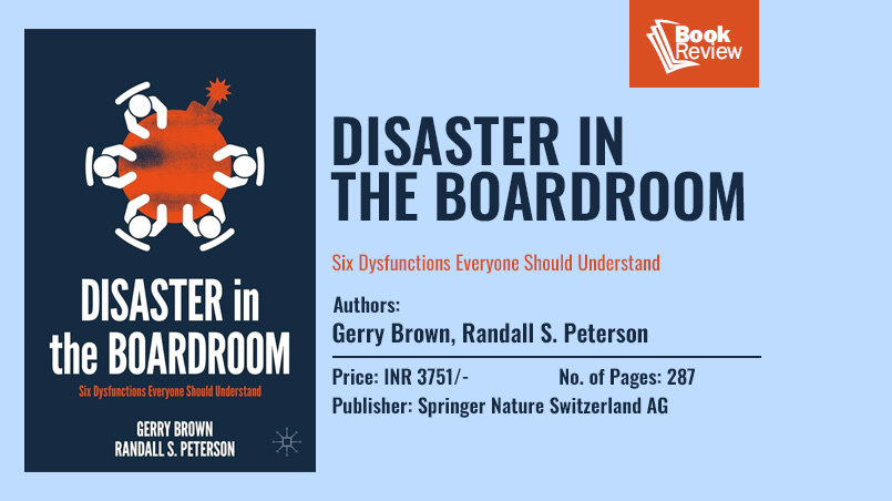 Book Review - Disaster in the Boardroom