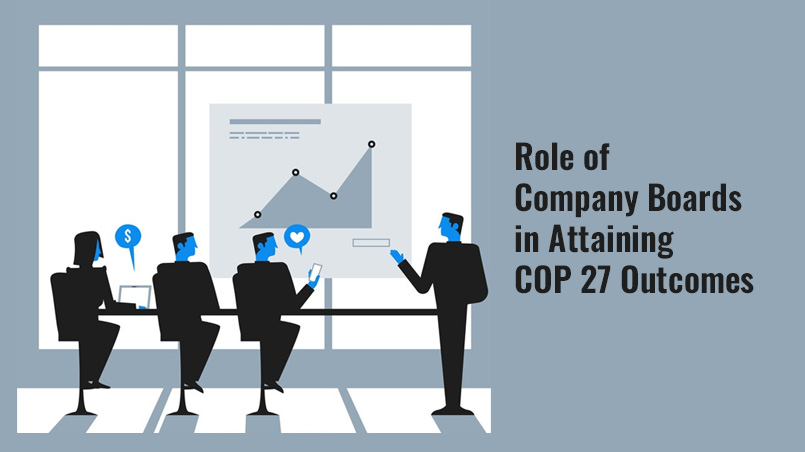 Role of Company Boards in Attaining COP 27 Outcomes