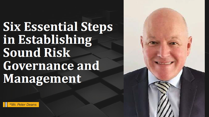Six Essential Steps in Establishing Sound Risk Governance and Management