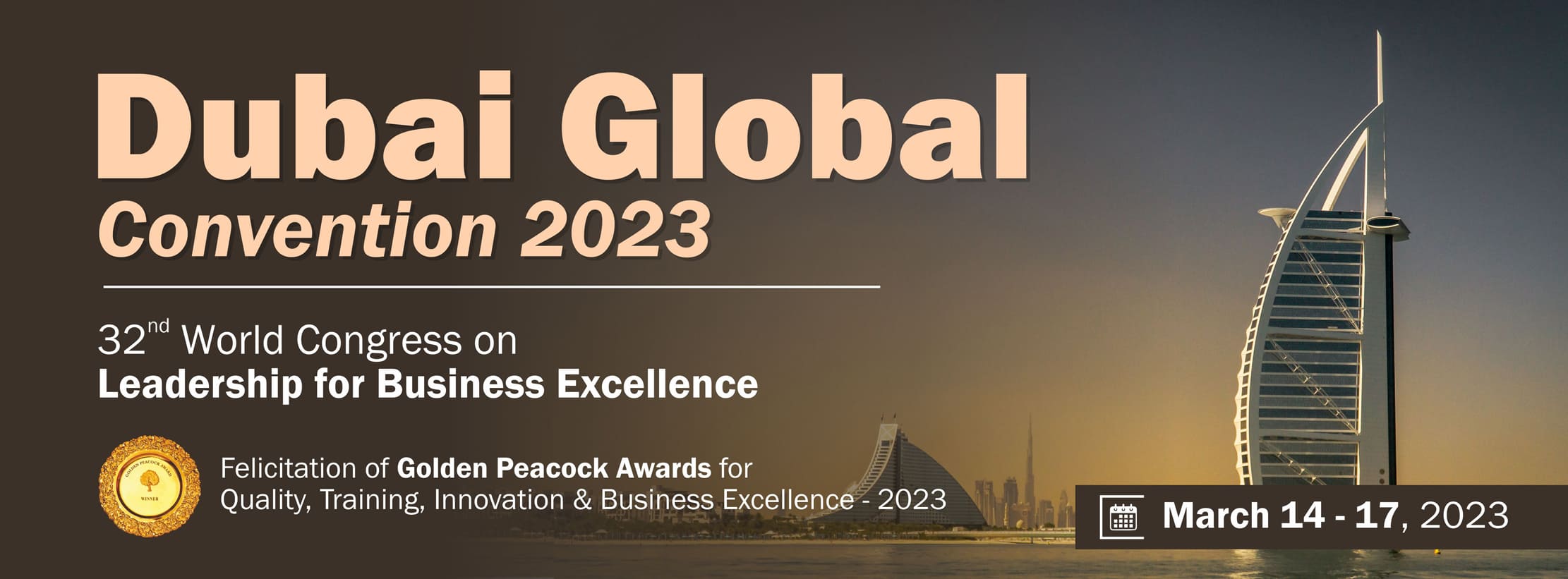 Dubai Global Convention - 2023<br/> on Leadership for Business Excellence