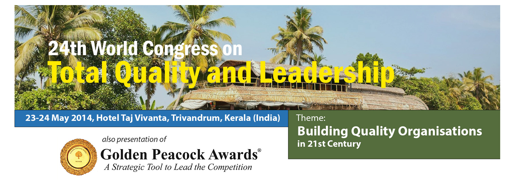 24th World Congress on Total Quality and Leadership