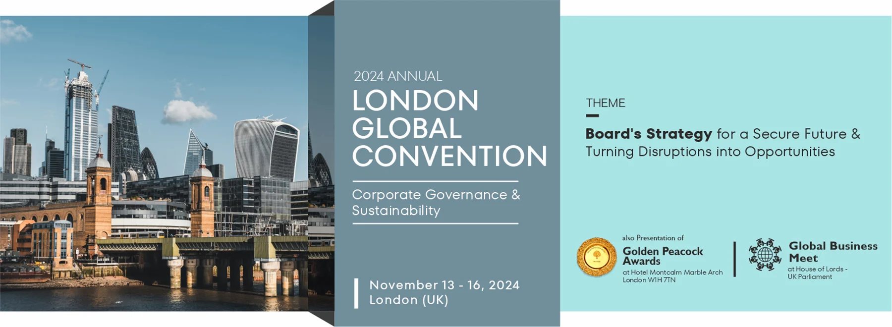 2024 London Global Convention on Corporate Governance & Sustainability