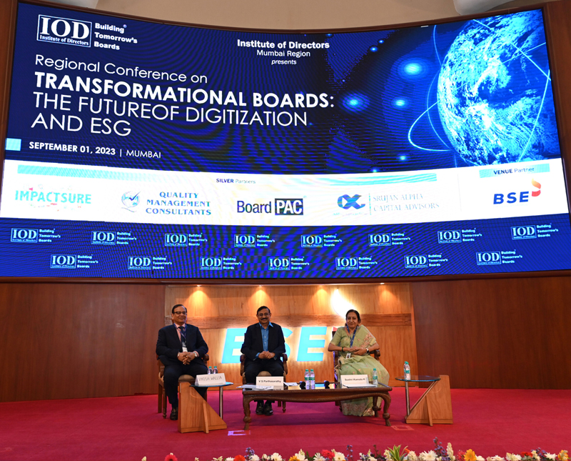 2023 - IOD Mumbai Regional Event on -  Transformational Boards: The Future of Digitization and ESG
