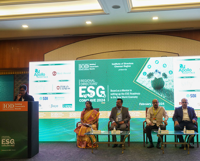 2024 - IOD Chennai - Regional Directors’ Conclave ESG Conclave