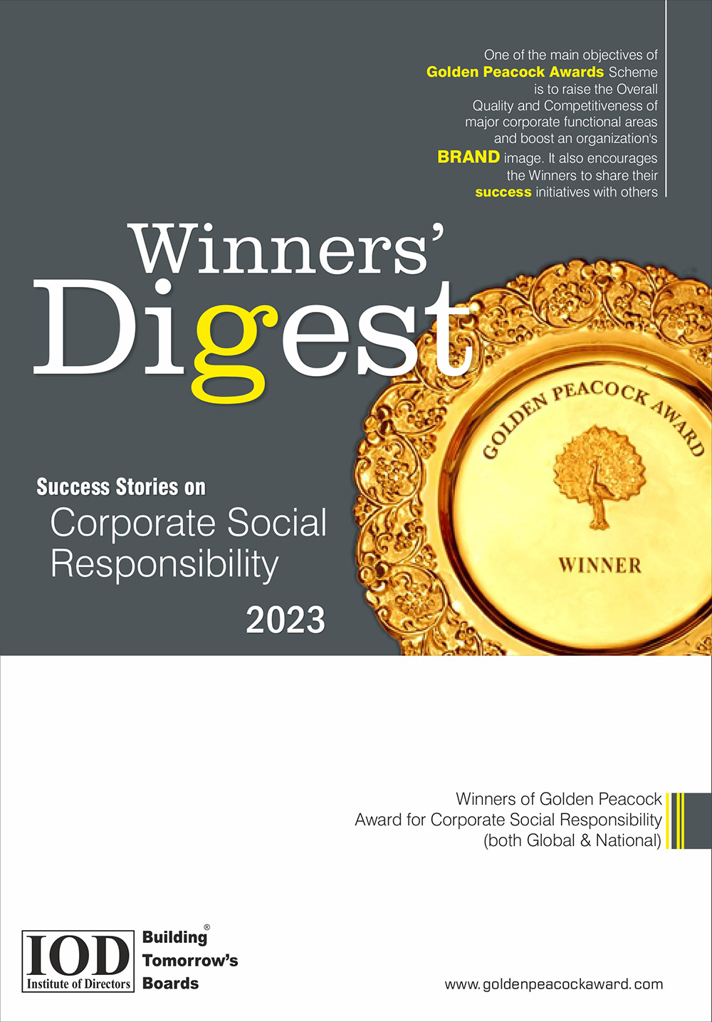 2023 - Winners Digest - Corporate Social Responsibility