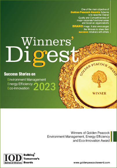 2023 - Winners Digest - Environment Management, Eco-Innovation & Energy Efficiency