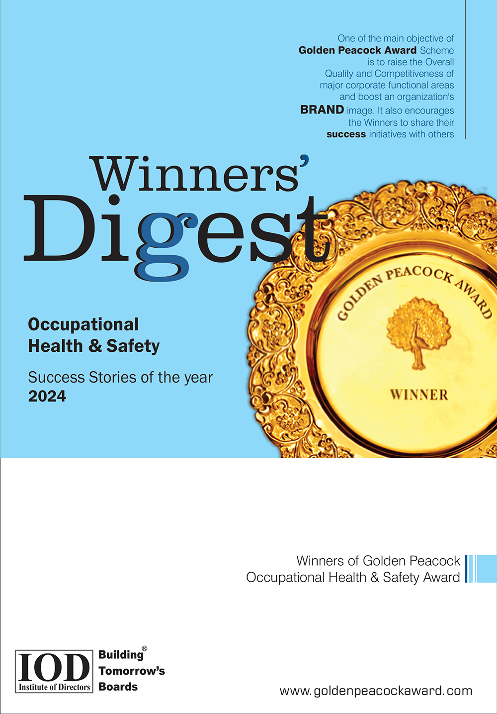<b>2024 - Winners' Digest </b><br/> Occupation Health and Safety